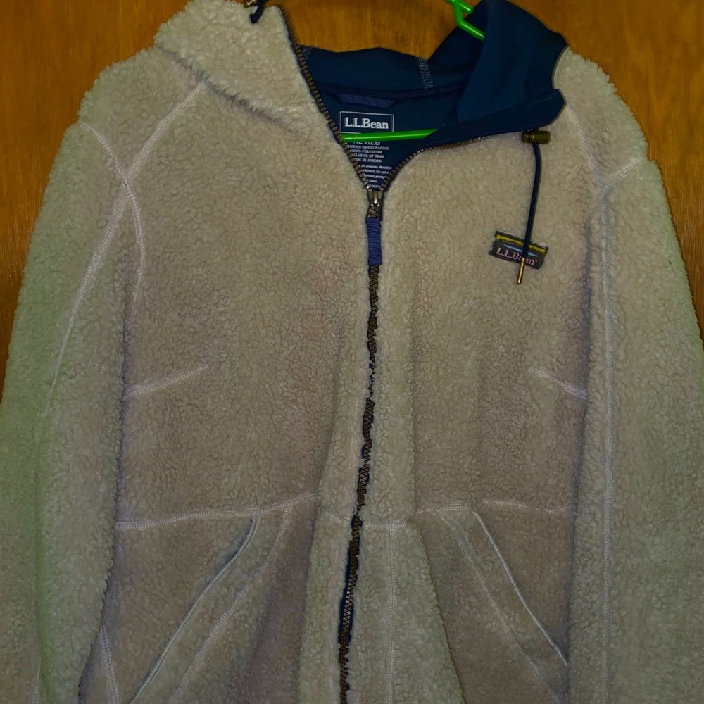 LL Bean sherpa jacket